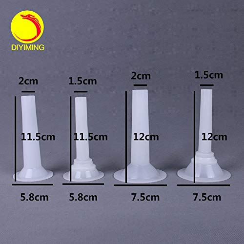 Buy Generic Totally 4 Pieces Meat Funnel for Home Do Sausage Casing,5
