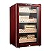 Produktbild N\C Zigarren Humidor, Zigarren Spezial Isolierbox Zigarrenzubehör Zigarrenschrank, Einzonen Freistehender Weinkühler, Mit LED Panel LKWK