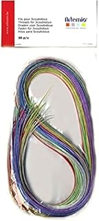 Artemio 30-Piece Metallic Threads for Scoubidous