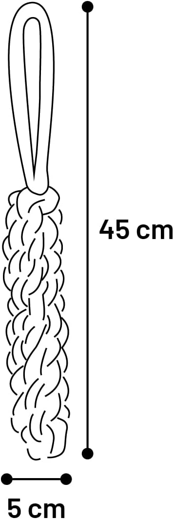 Flamingo DT TOFLA PULL ROPE BLUE/YELLOW L 45x5x5CM