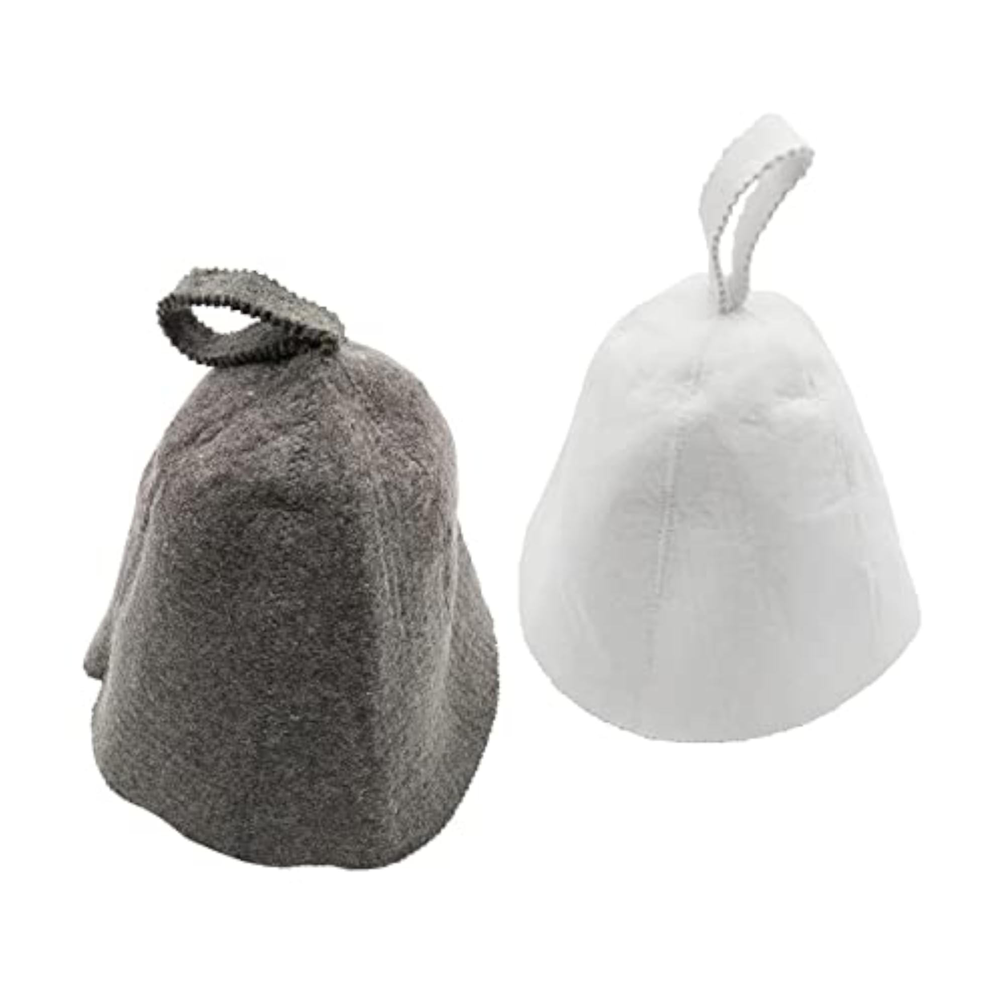 Women's Wool Sauna Hat for Bath House, Portable & Safe