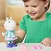 Peppa Pig Suzy Sheep-Up Figure with 6 Easy-On Fashion Accessories, 6-Inch Doll, Preschool Toys for Girls and Boys 3 and Up