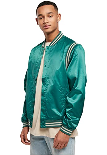 Urban Classics College Jacket blouson en satin idéal pour les soirées en ville
