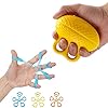 Finger Ball Exerciser Grip Ball Strength Squeeze Stress Balls for Hand, Finger Grip Strengthening Exercise for Hand