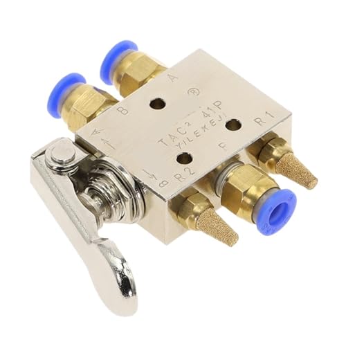 Valve d'échappement mécanique TAC2-41P 5 voies 1/8 pour interrupteur pneumatique - 2