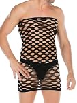 Eagerlove – Eagerlove Sexy Bodystocking Herren Overalls Fishnet Catsuit 