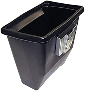 Carrand 94101 Squeegee Bucket with Bracket, 1 Gallon , Black