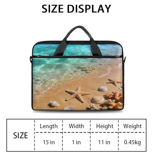 Bolso para Laptop Starfish Seashell 15 pulgadas miniatura 2