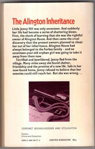 The Alington Inheritance 0340241713 Book Cover