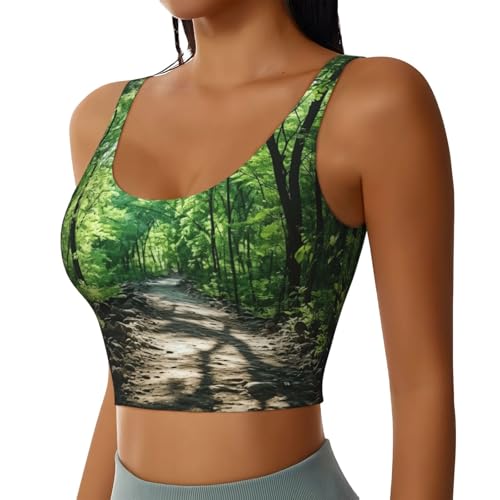 Débardeur de sport femme avec maintien athlétique et tissu extensible anti-transpiration