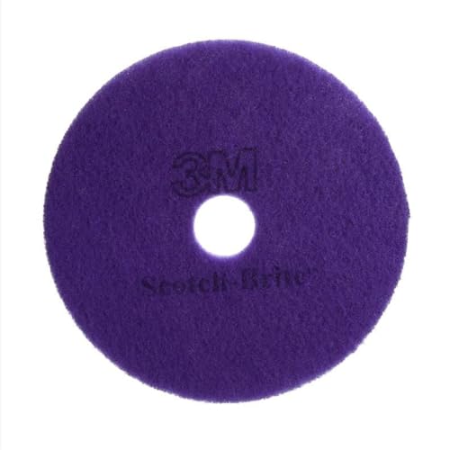 Scotch-Brite™ Purple Diamond Floor Pad Plus, 20 in, 5/Case