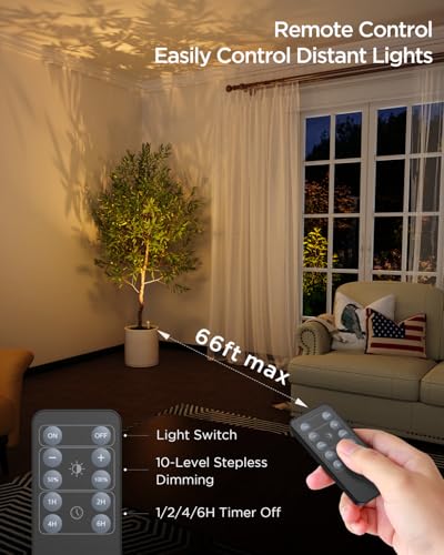 Image of Spot Lights Indoor Led Spotlight: Rechargeable Battery Wireless Up Lights Indoor - Plants Tree Artwork Portrait Picture Display Accent Lighting for Home Decorators Homeowners Art Collectors(2 Pack)