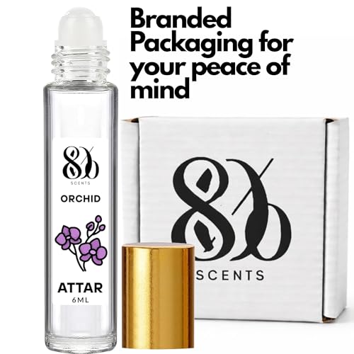 Image of 80% Scents Orchid Attar Perfume for Men & women - 6ml