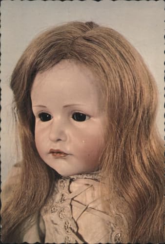 German Bisque Pouty Doll, Sleeping Glass Eyes, 22 Inches Dolls