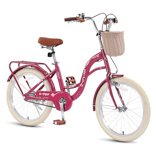 20 Inch Girls Bike Ages 8-12, 20 Inch Bike with