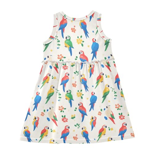 Toddler Girls Sleeveless Dress Toddlers Casual Loose Sundresses Play Dresses2