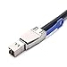 CableDeconn External HD Mini SAS SFF 8644 to Mini SAS SFF 8644 Cable (2M)