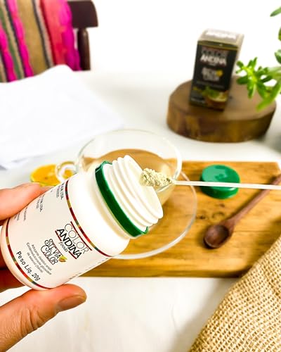 Adoçante dietético Stévia Color Andina Food, 2 potes de 20g