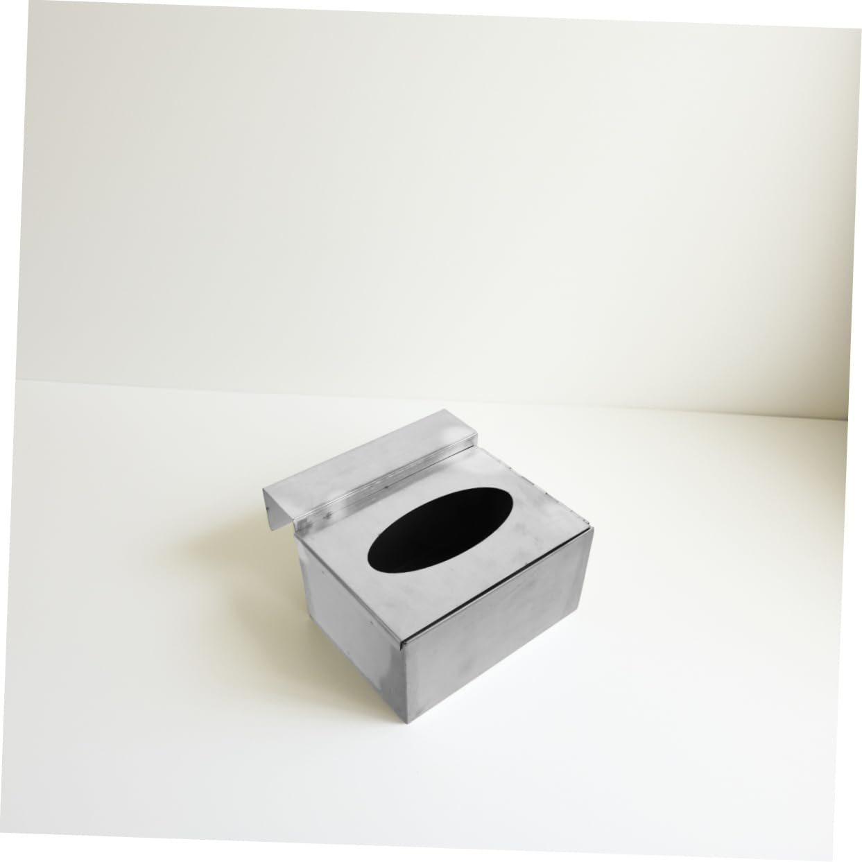 ULTECHNOVO Porta Guanti da Parete in Acciaio Inossidabile Argento Design Montato a Muro, Contenitore per Guanti per Laboratori e Cucina, Organizzatore Conveniente e Resistente