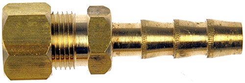 Adaptateur conduite de carburant acier 3/8 pour raccordement tube nylon 10 mm Dorman