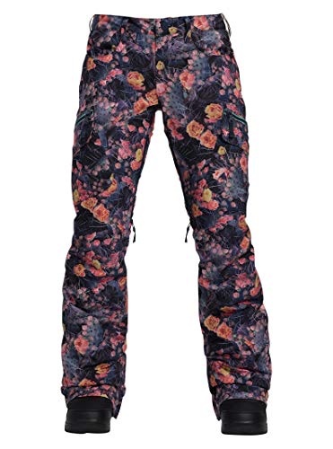 Burton Womens Gloria Insulated Pant, Prickly Pear, X-Small
