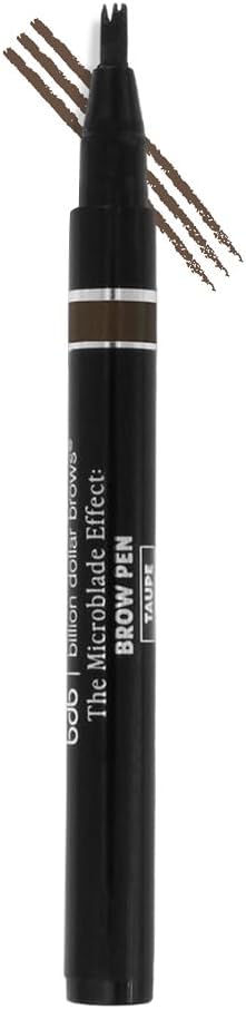 Billion Dollar Beauty Microblade Effect Brow Pen Taupe Waterproof Ink