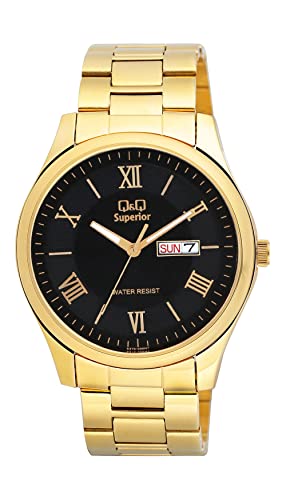 Q&Q Analog Black Dial Mens Watch-S376-008NY (B0BYDRH4GK) Amazon Price History, Amazon Price Tracker