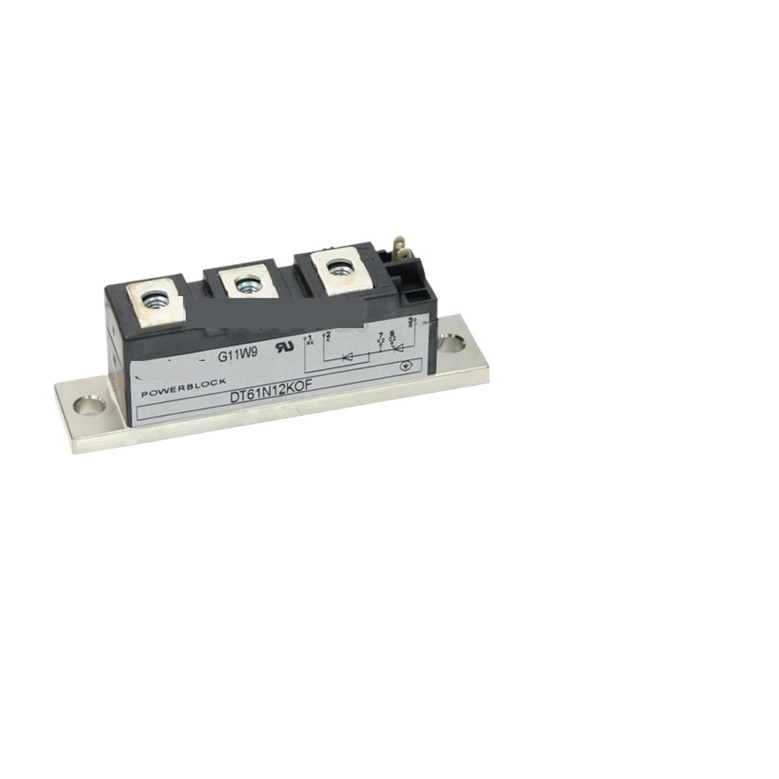 Module de thyristor DT150N22KOF semi-conducteur de puissance pour commutation