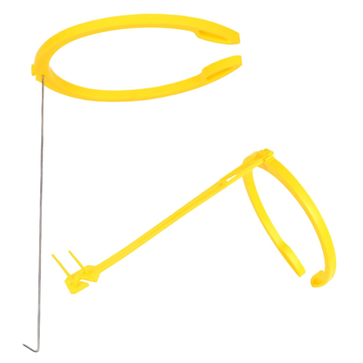 VICASKY 2Pcs Pig Insemination Clip Reliable Artificial Insemination Tool for Pig Farm Lightweight and Elastic Insemination Clamp Fertilization Heat Cold Resistant