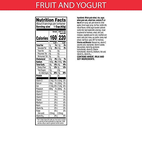Image of Special K Kellogg's Fruit & Yogurt Cereal 368G