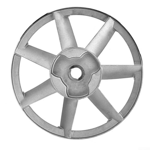 URPIZY Bomba de compresor de aire, polea de velocidad variable, polea de rueda triangular de una sola ranura, compresor de aire de alta potencia, accesorios de polea de velocidad variable