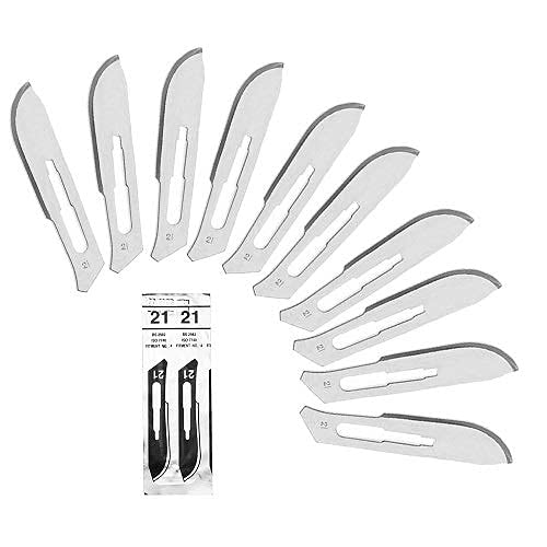 See full amazon price history chart for FORGESY 10 PCS. 12 NO. CARBON STEEL SCALPELSURGICAL BLADES (21) FORGESY 10 PCS. 12 NO. CARBON STEEL SCALPELSURGICAL BLADES (21) (B0957Z7HVC) Amazon Price History, Amazon Price Tracker