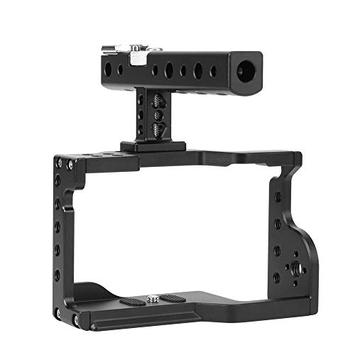 KIMISS Kit de Jaula de Aleación de Aluminio C17 con para Cámara sin Espejo A6600/ 6600/ILCE‑6600 Electrónica de Alto Rendimiento/Cámara y Fotografía/Accesorios/Vídeo Profesional
