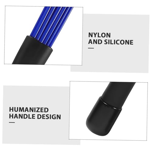 Abaodam 2 piezas Baquetas Retráctiles para Batería con Mango de Plástico Azul miniatura 6