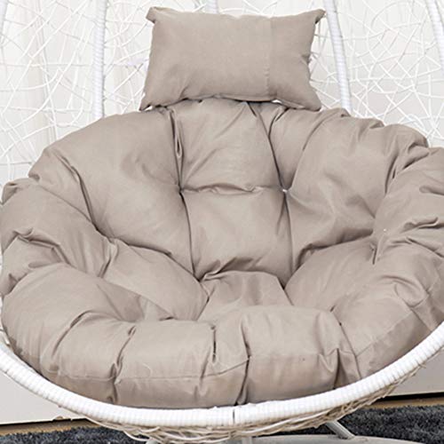 Coussin de chaise pivotante doux hamac intérieur jardin 105 cm