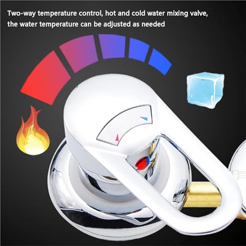 Robinet de douche thermostatique anti-variation de température - 7