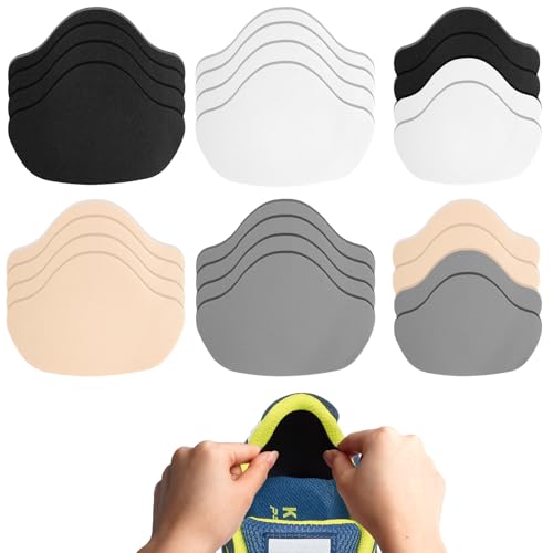12 Paar Sneaker Reparatur Patch, Schuh Fersen Reparatur, Selbstklebend Schuh Ferse Patch, Schuhe Ferse Reparaturs Sneaker, für Sneakers, High Heels, Lederschuhen Innen-Fersenschutz (Groß + Klein)
