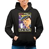 the Fan Tee Sudadera Adulto con Capucha de Mujer Dibujos Animados Jojo’s Bizarre  Poses, Ora,MUDA, Adventure Joestar, Los Stands 007 L