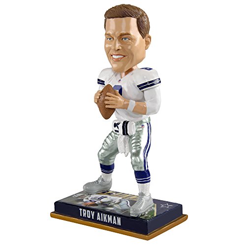 Forever Collectibles TROY AIKMAN DALLAS COWBOYS RETIRED PLAYERS BOBBLEHEAD