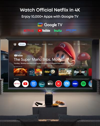 Ultra Short Throw 4K Laser Projector