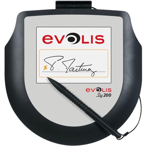 Evolis Sig200 pad de firma digital LCD de 5 pulgadas y transferencia USB
