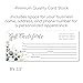 25 Personalized Gift Certificates with Envelopes - Unique Design for Small Business, Retail Shop, Florist, Salon, Farmers Market, and Much More