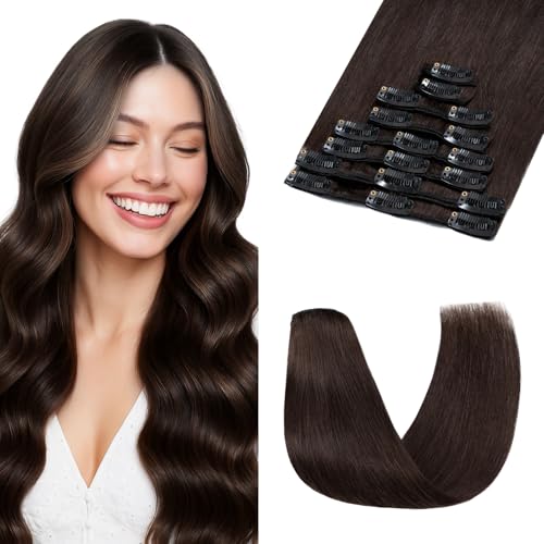Extension a Clip Cheveux Naturel pour un Volume Quotidien Invisible 50cm