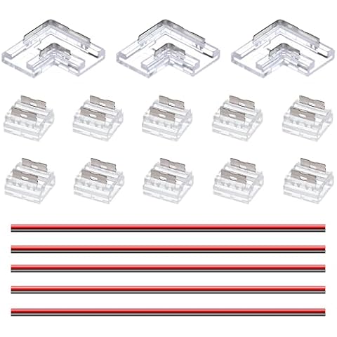 GOMING Connecteurs LED COB 2 Pin Cover