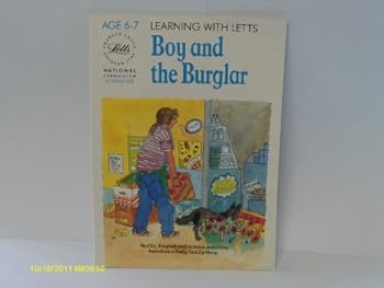 Paperback Boy and the Burglar (Learning with Letts) Book