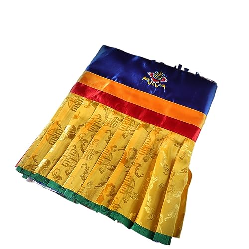 Encuentra reviews de Taza con agua - los más vendidos. 33 Budista Suministros , Cortina colgante de mesa con falda de pared de tela con ocho patrones propicios bordado tibetano de 4,8 m