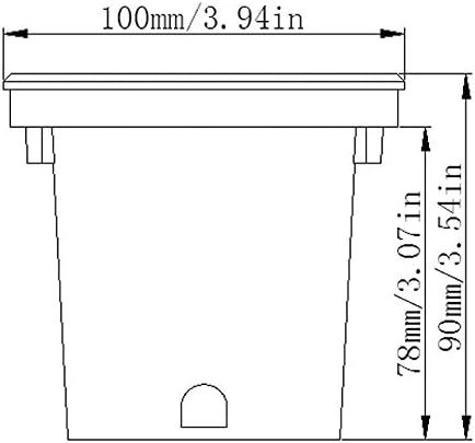 Low Voltage In-Ground LED Well Light with Brushed Stainless Steel Trim, 7-Watt, 3732WW