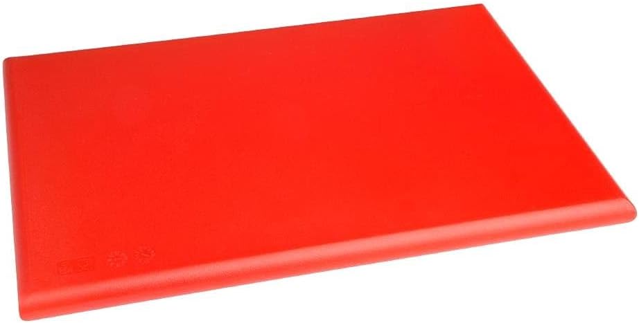 Extra Thick High Density Red Chopping Board for Raw Meat - 45x30cm