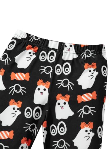 Image of Little Girls Outfits 2 Piece Toddler Long Sleeve Sweatshirt Leggings Pants Fall Winter Clothing Set 2-10 Years
