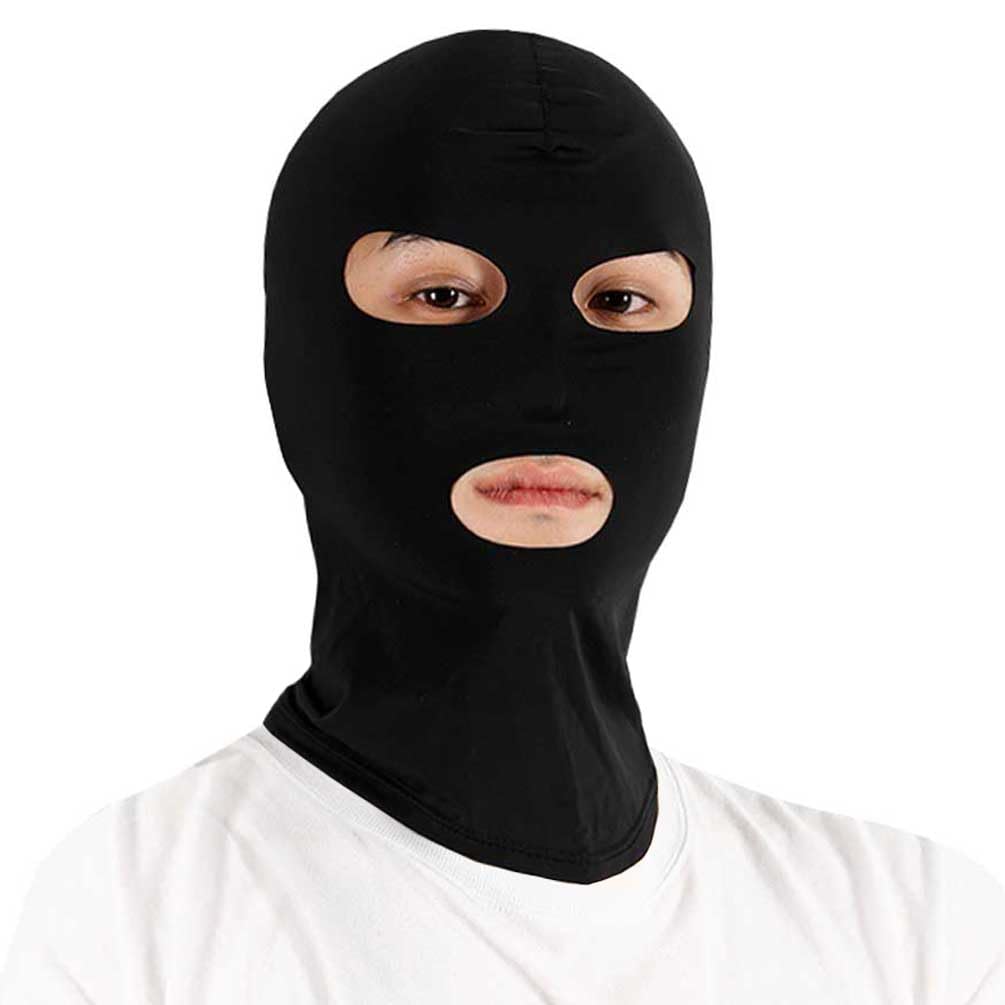 3 Hole Ski Mask 1-2 Pack Balaclava Face Mask with Mouth Hole Shiesty Mask Men Women Motorcycle Full